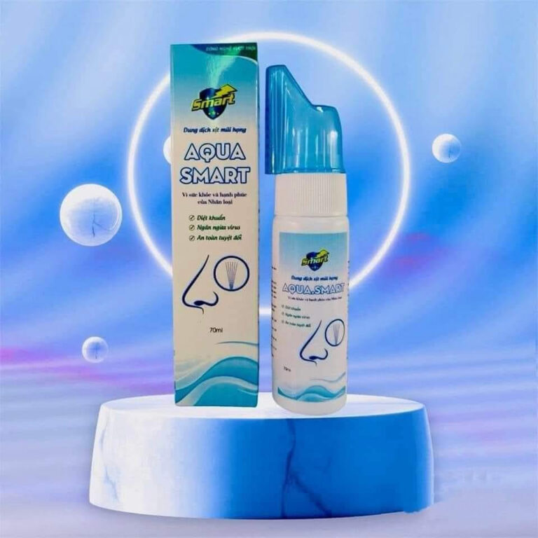 Dung dịch xịt mũi họng AQUA.SMART